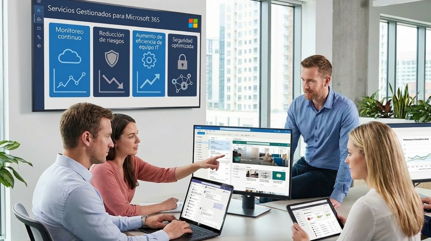 Beneficios servicios gestionados para Microsoft 365 Beneficios servicios gestionados para Microsoft 365