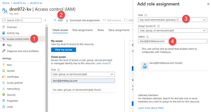 add-role-assigment-azure-key-vault