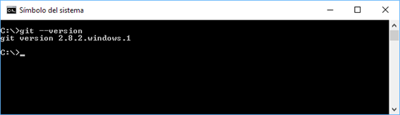 Instalación de Git (código-comandos)