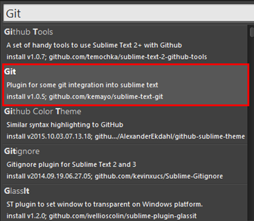 Instalación de plugins en Git