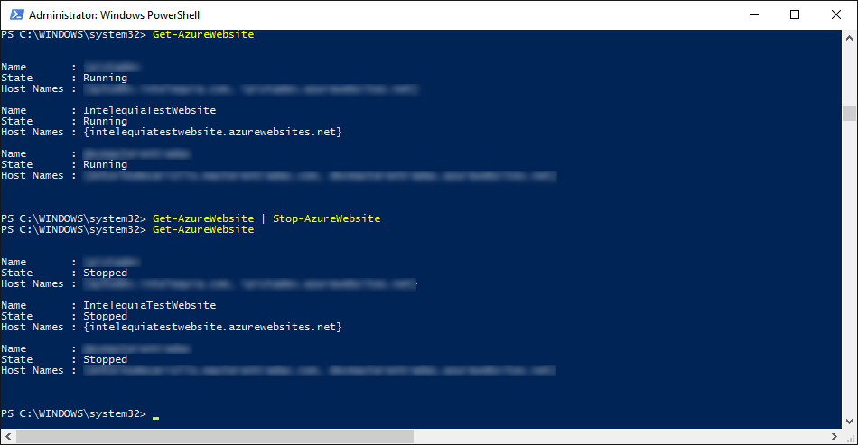 Configurar sitios web Azure desde Windows PowerShell Configurar sitios web Azure desde Windows PowerShell