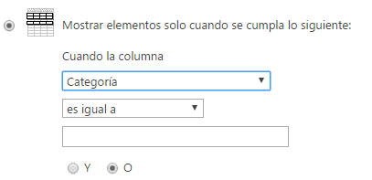 Creación de vista base en Sharepoint Online (Microsoft)