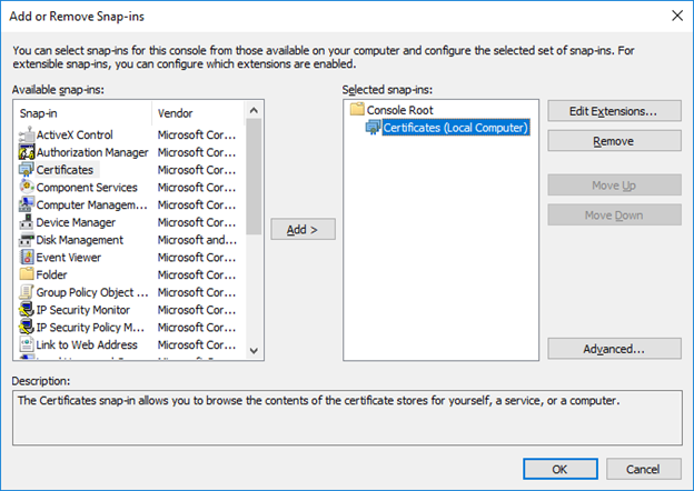 Agregar o quitar complementos (snap-ins) en la consola MMC de Windows Agregar o quitar complementos (snap-ins) en la consola MMC de Windows